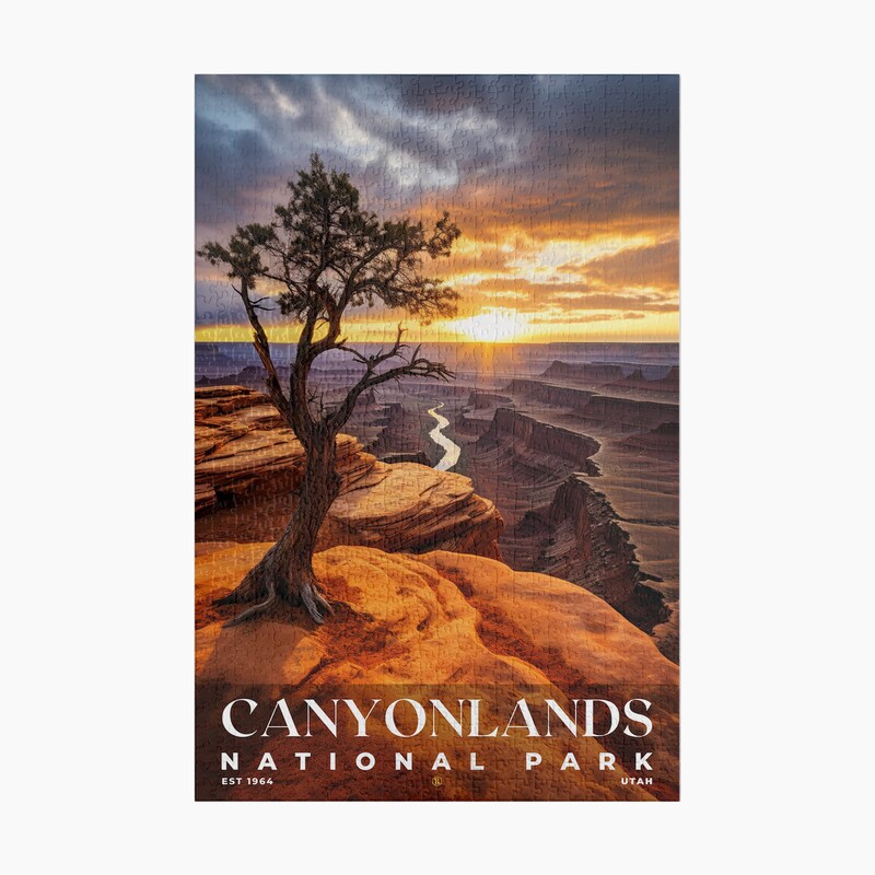 Canyonlands National Park Jigsaw Puzzle, Family Game, Holiday Gift | S10